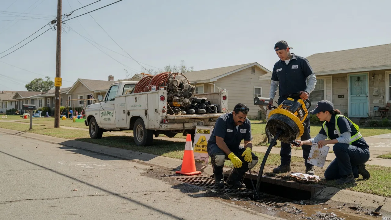 Drain Cleaning in May, TX near me